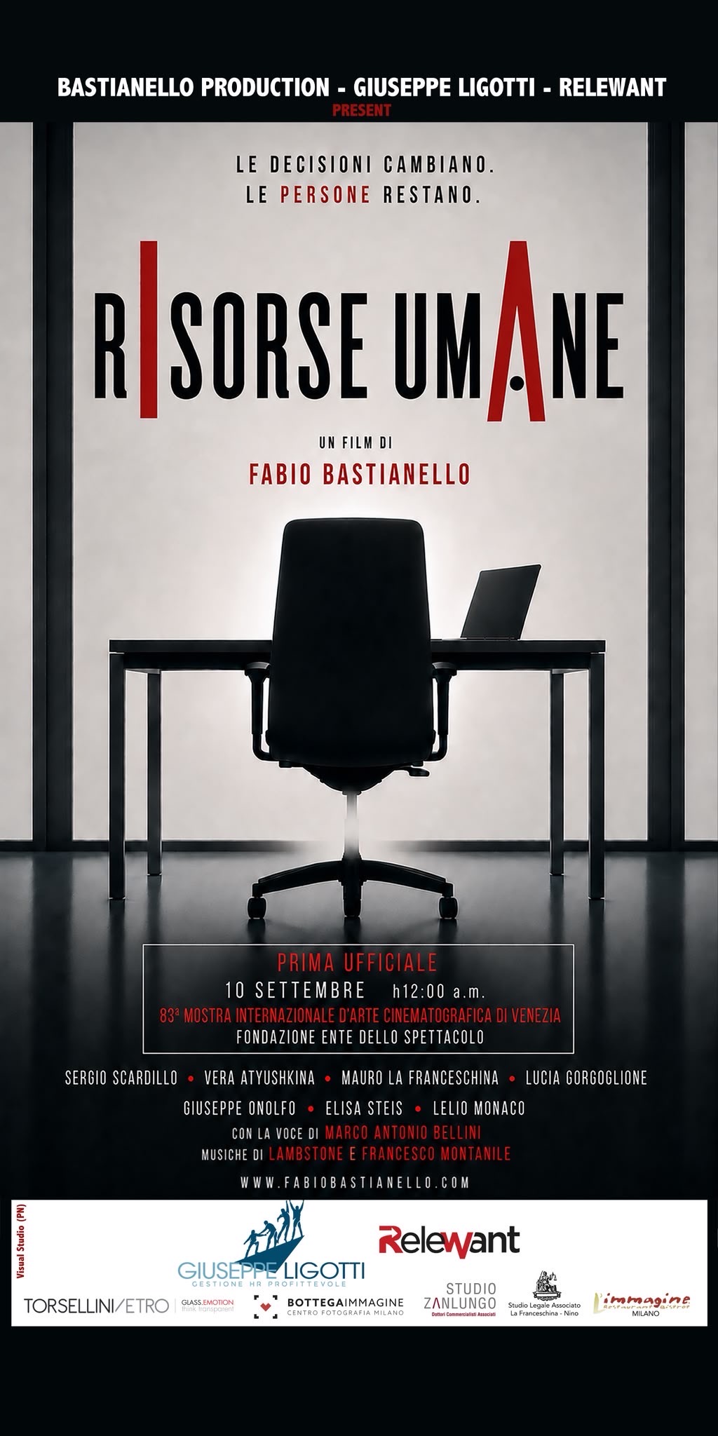 locandina ufficiale di “Risorse Umane”
