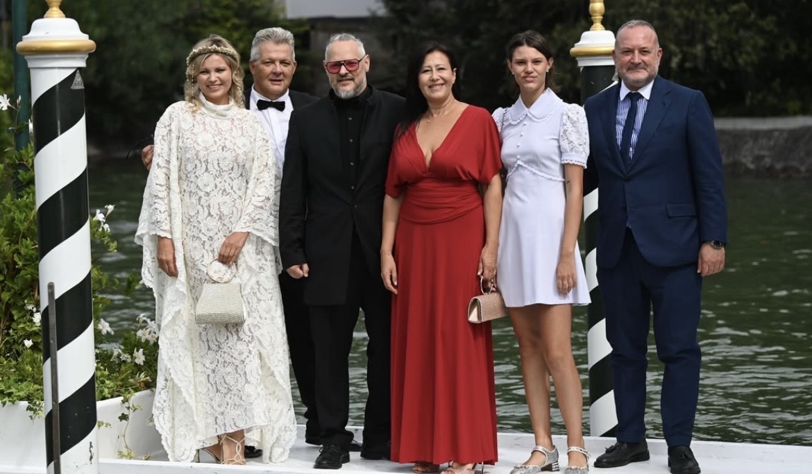 Fabio Bastianello e i protagonisti di “Risorse Umane” a Venezia.